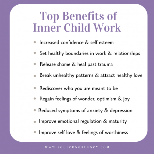 Top benefits inner child work